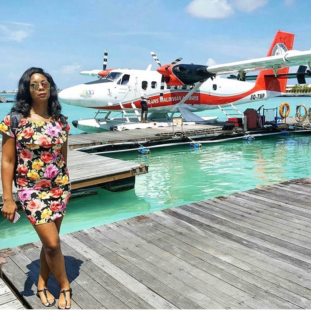 Hot floral dress 🧡💛💙